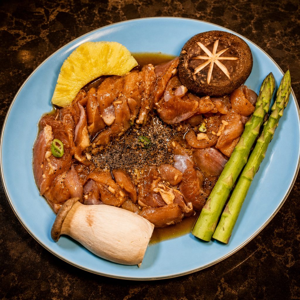 Chicken BBQ Lunch.