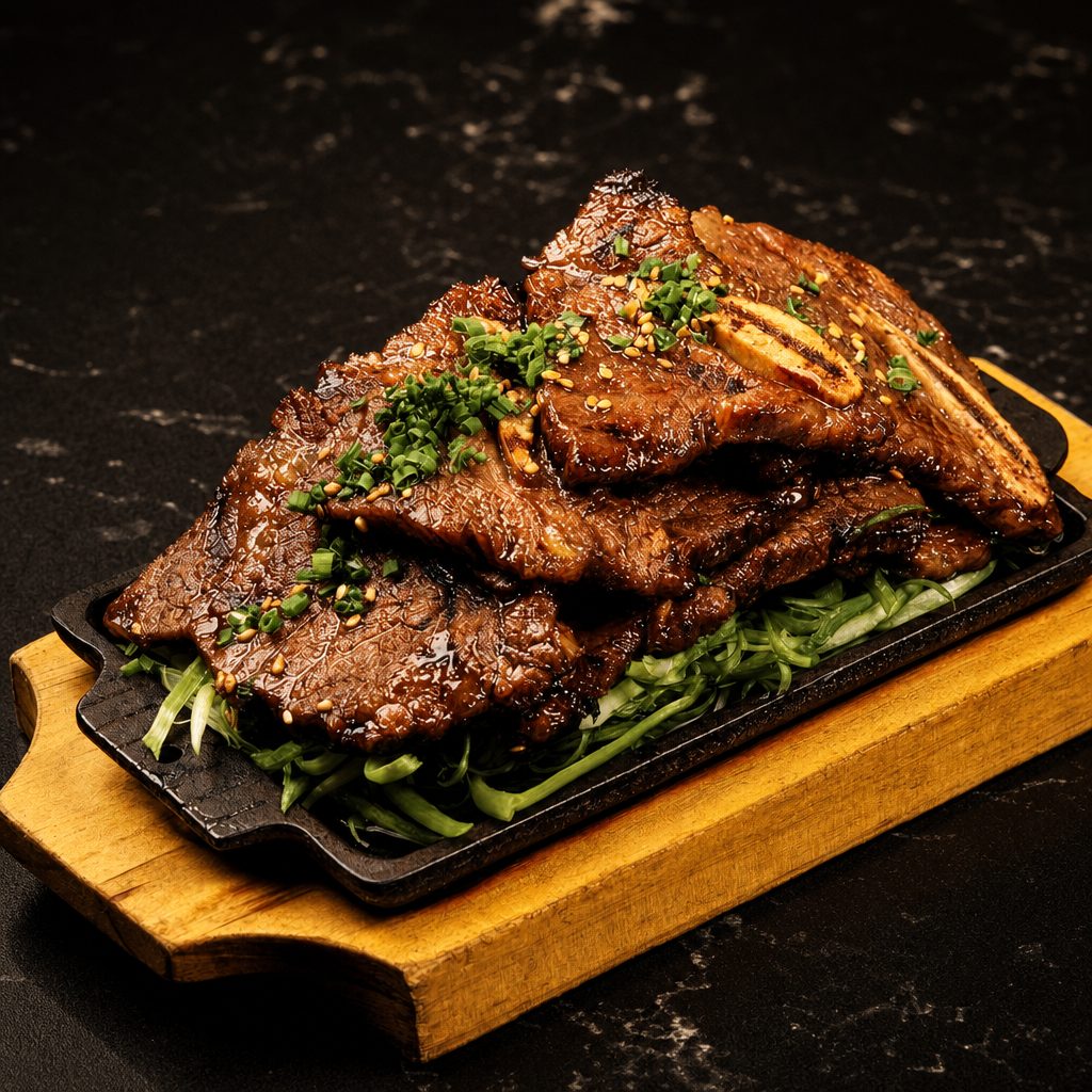 L.A Grilled Marinated Short Rib (L.A Galbi).